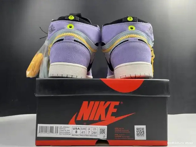 Switch High CW6576-500 Pulse Purple Jordan 1 0610